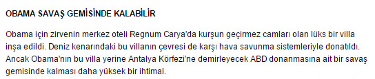 'Obama ABD gemisinde kalacak' demişlerdi! İşte cevap