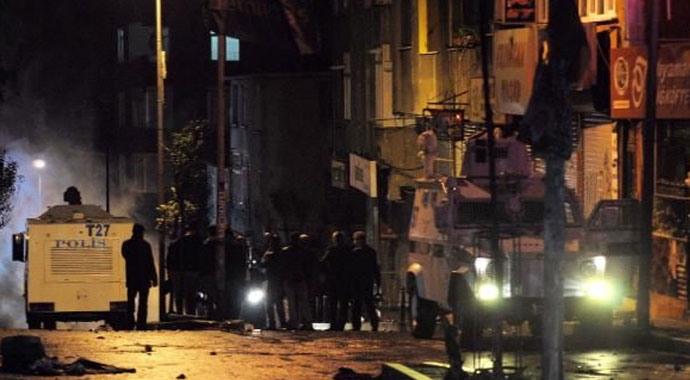 Okmeydanı'nda gergin gece!