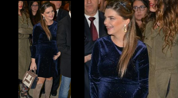 Pelin Karahan gecenin ilgi odağı oldu