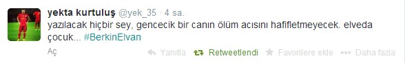 Galatasaraylı futbolculardan Berkin Elvan mesajları