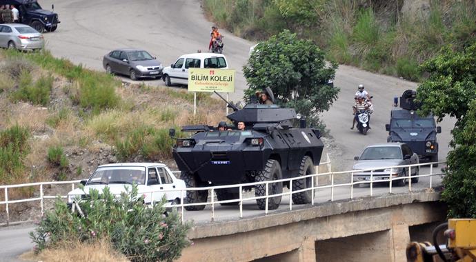 Osmaniye'de polise silahlı saldırı