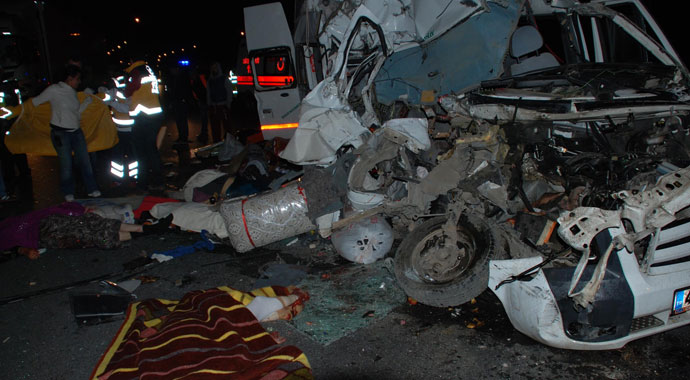 Osmaniye'de katliam gibi kaza: 7 ölü