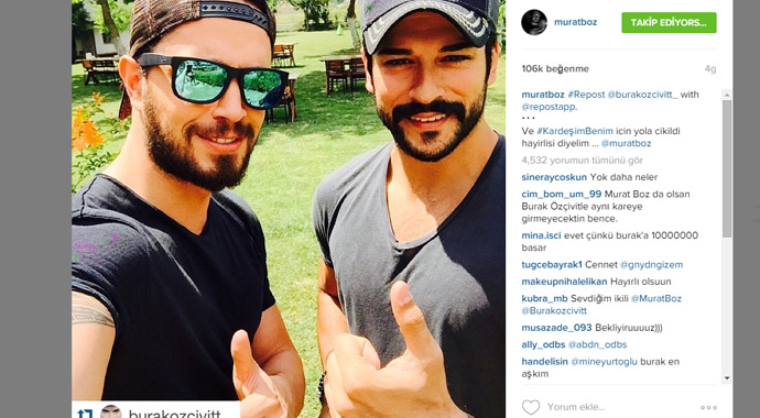 Murat Boz ve Burak Özçivit aynı filmde!