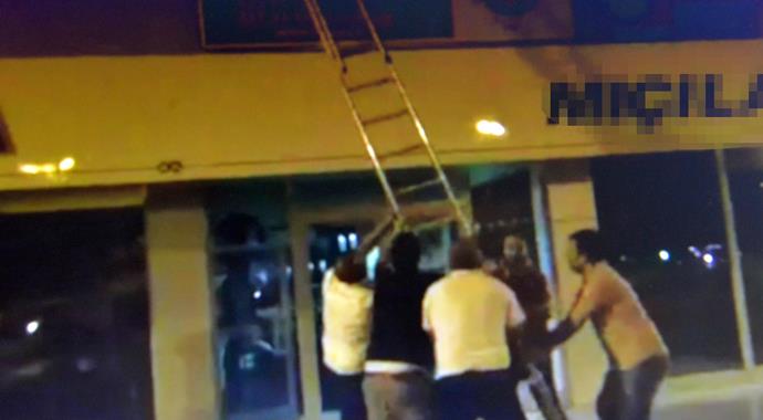 Parti binasını böyle bastılar!