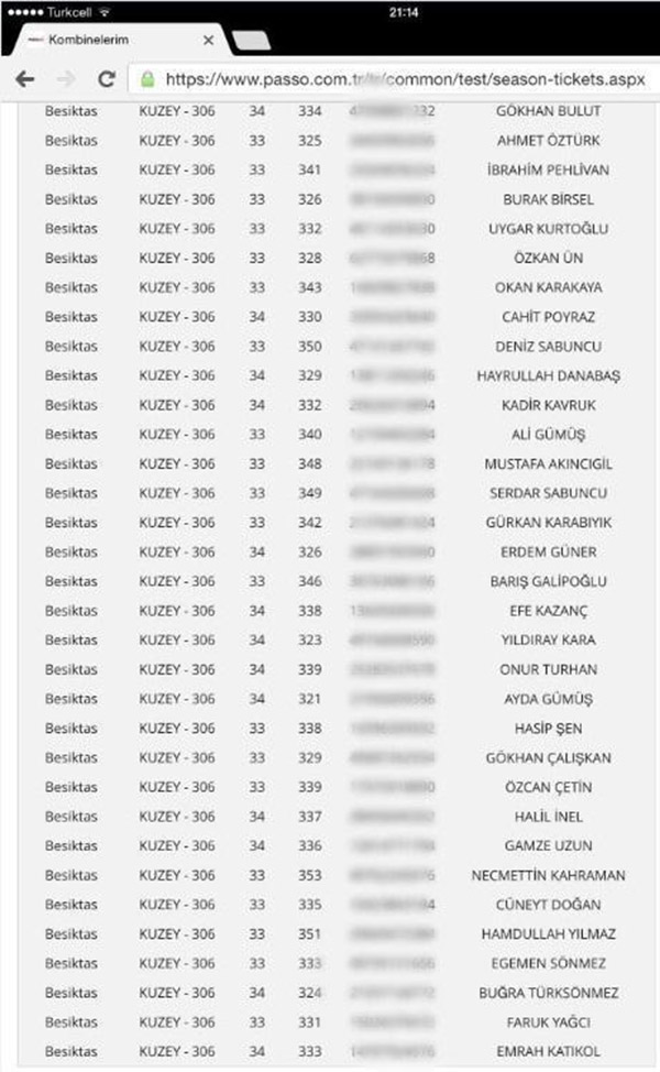 Passolig'de skandal!