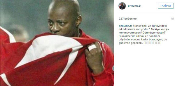 Pascal Nouma, 'Sonuna kadar burdayım'
