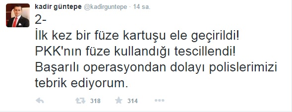 Beytüşşebap Kaymakamı'ndan gündemi sarsacak tweet!