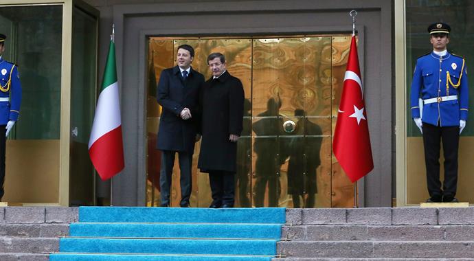 İtalya Başbakanı Türkiye'de