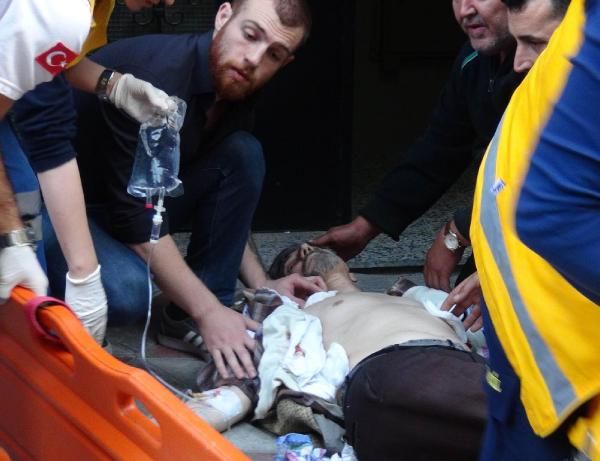 Kayınpederini kurşun yağmuruna tuttu