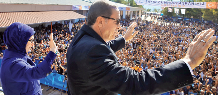 Erdoğan: Kobani'yi 'çözüm'e şantaj yaptırmayız