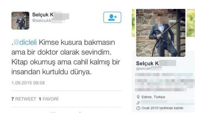 PKK'nın öldürdüğü doktor için olay paylaşım