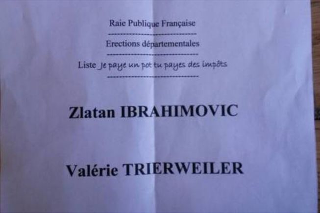 Sandıktan Zlatan çıktı!