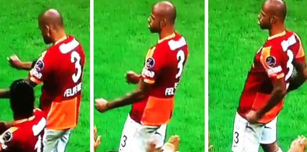 Melo'nun bu hareketine ceza yok!