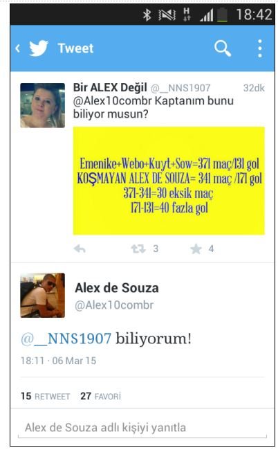Alex bir tweet attı ortalık karıştı