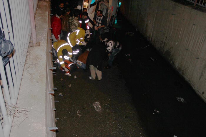 Kayseri'de askeri ambulans kanal uçtu, 1 şehit var
