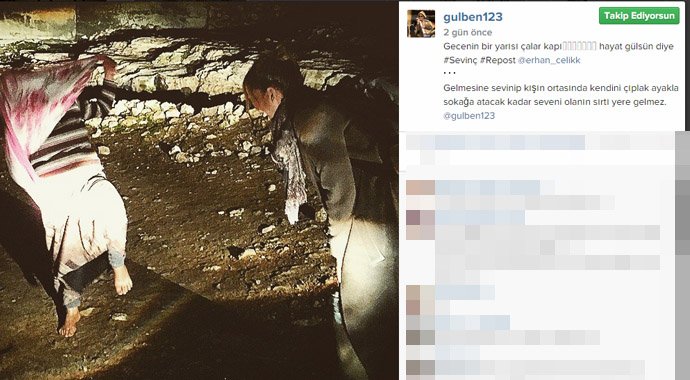 Erhan Çelik'ten Gülben Ergen'e duygu dolu paylaşım