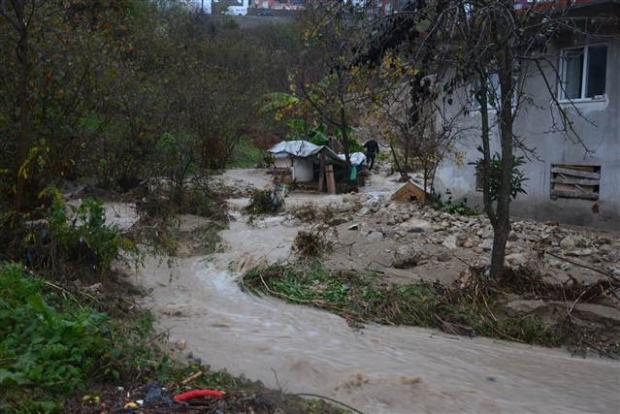 Ordu ve Samsun'u su bastı