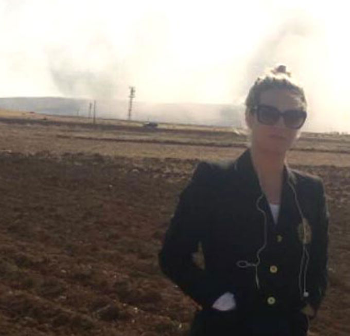 Kobani'yi takip eden ABD'li gazeteci öldü
