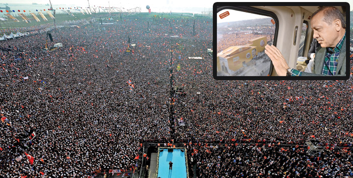 Millet darbeye meydan okudu... Türkiye böyle miting görmedi