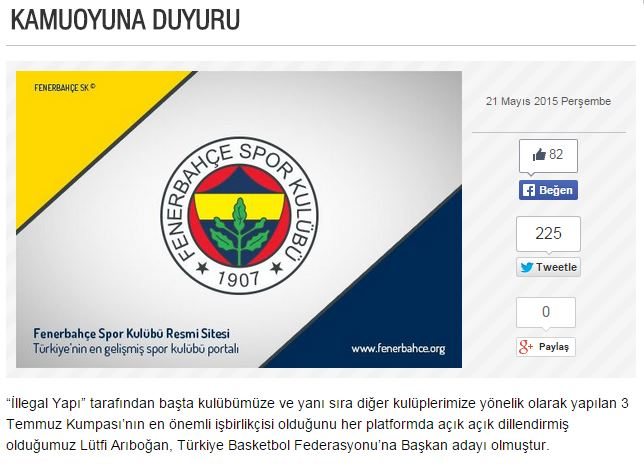 Fenerbahçe'den tarihi rest: Çekiliriz!..