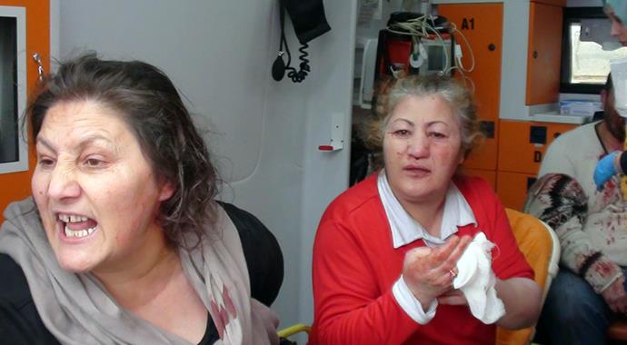 E-5'te aileler satırla birbirine girdi, çok sayıda yaralı var