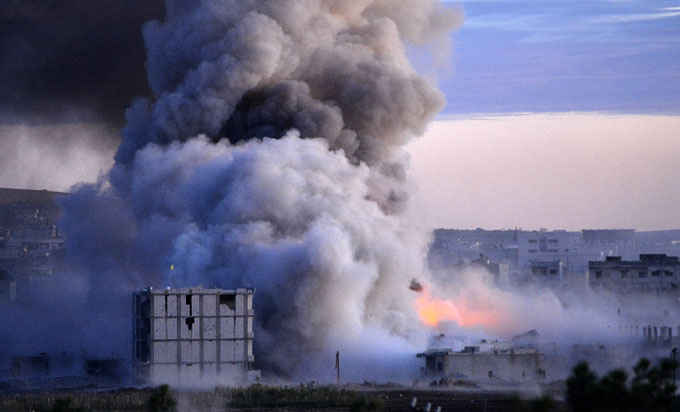 IŞİD'den Kobani'de intihar saldırısı