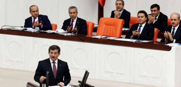 Başbakan Davutoğlu 2015 bütçe görüşmelerinde konuştu