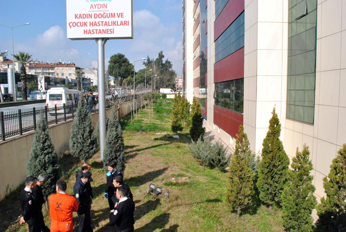 O hastanenin rögar çukurunda yine cenin bulundu