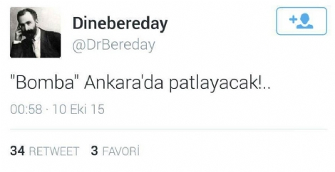 Ankara'daki saldırıyı önceden bilen kişi PKK'lı çıktı!