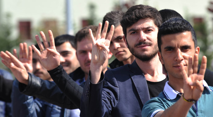 Başbakan Erdoğan sevgisi öğrencilere bunu da yaptırdı