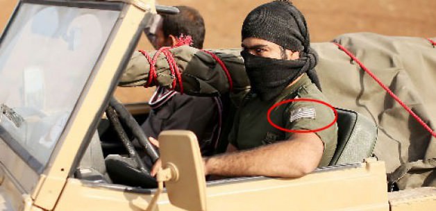 Peşmerge'nin geçişinde dikkat çeken ayrıntı!