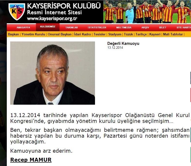 Gıyabında başkan seçildi, istifa etti