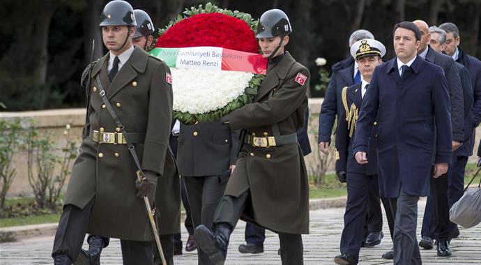 İtalya Başbakanı Türkiye'de