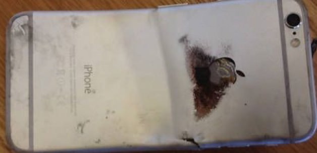 iPhone 6 hem yandı hem eğildi!