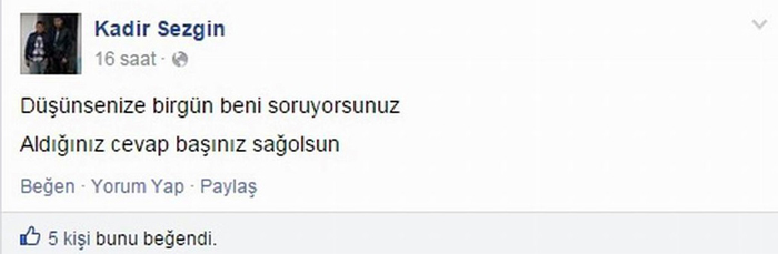 Facebook'a bu notu düştükten sonra feci şekilde öldü!