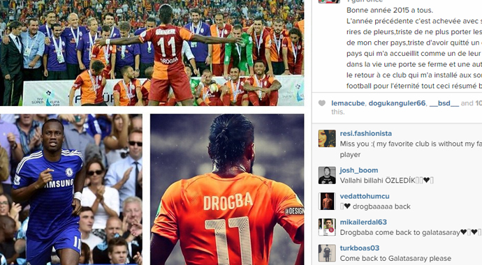 Drogba'dan duygusal mesaj