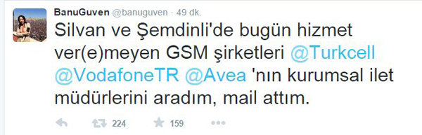 Banu Güven'den skandal tweet!