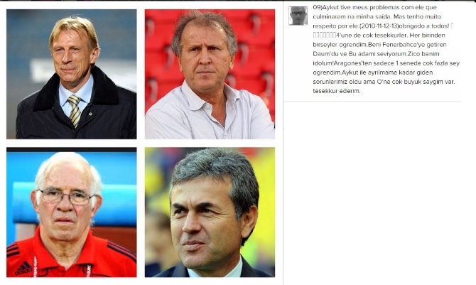 Alex, Aykut Kocaman'a da teşekkür etti