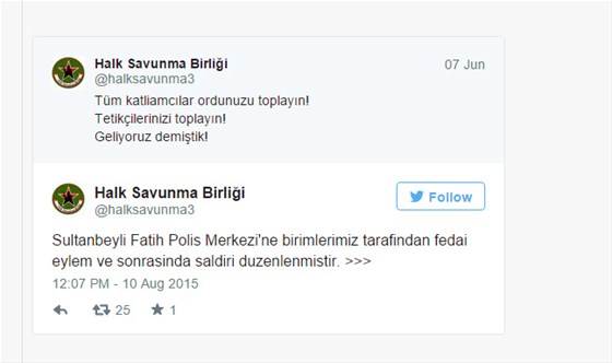 Sultanbeyli saldırısını o örgüt üstlendi