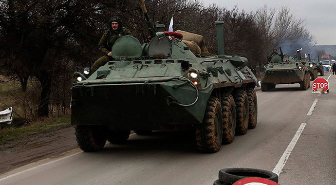 Rusya  askerleri Ukrayna'da 'silahlı işgale' başladı