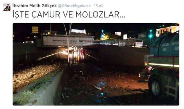 Gökçek 'Vicdan' dedi fotoğrafları paylaştı