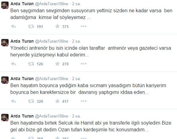 Arda Turan çıldırdı! 'Yettiniz artık...'