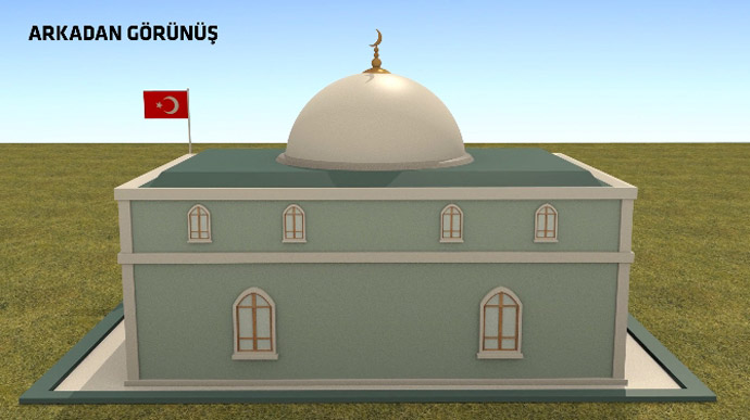 Yeni Süleyman Şah Türbesi böyle olacak