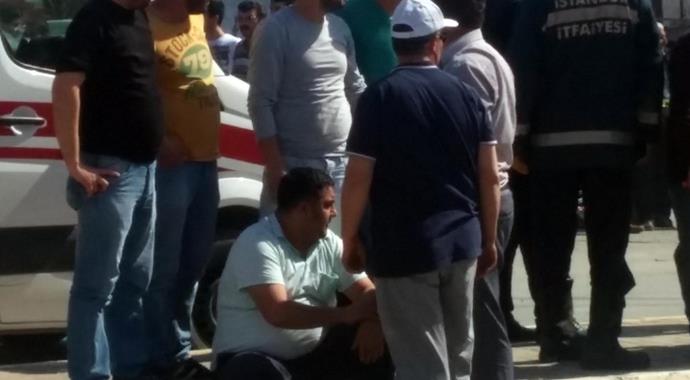 Sancaktepe'de hafriyat kamyonu yayalara çarptı: 1 ölü, 1 yaralı