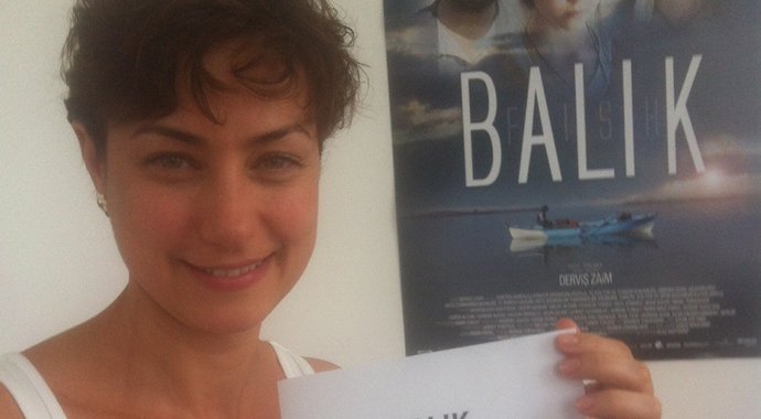 Sanem Çelik'in filme özel 'Balık'ı