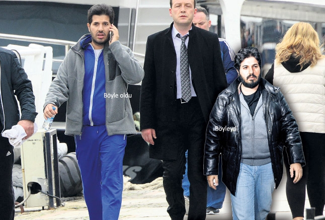 Rıza Sarraf'ı görenler tanıyamadı!