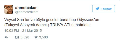 Veysel Sarı'dan Ahmet Çakar'a suç duyurusu