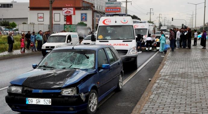 Çocuğunu kurtarmak isterken can verdi