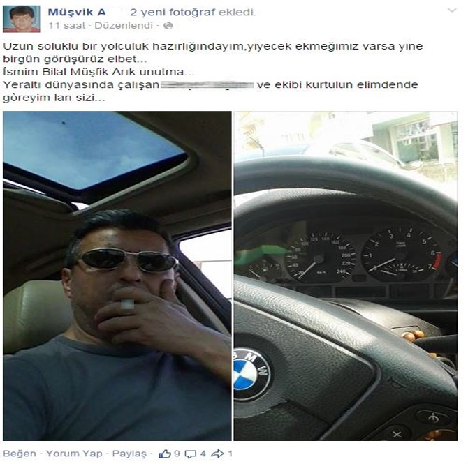 Facebook'tan bu mesajla tehdit etmişti, çarşıda öldürdü!