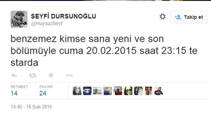 Benzemez Kimse Sana final yapıyor